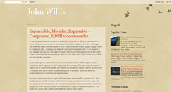 Desktop Screenshot of johnwillis.com