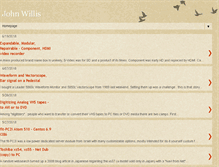 Tablet Screenshot of johnwillis.com